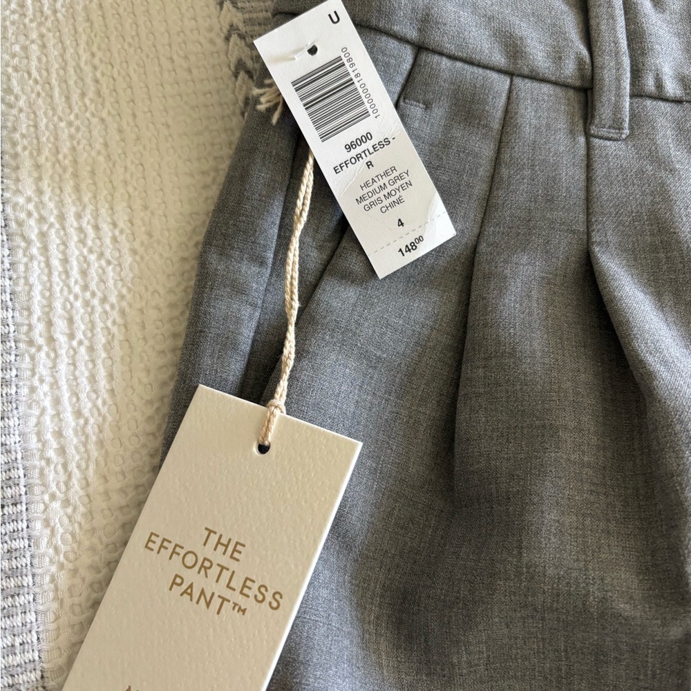 Aritzia Gray Effortless Pants